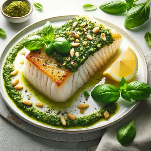 Weißfischfilet mit Pesto - Exclusive Food GmbH