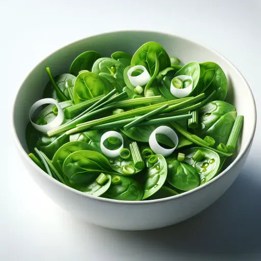 Komatsuna – der leckere, lauwarme japanische Spinatsalat-Beilage - Exclusive Food GmbH