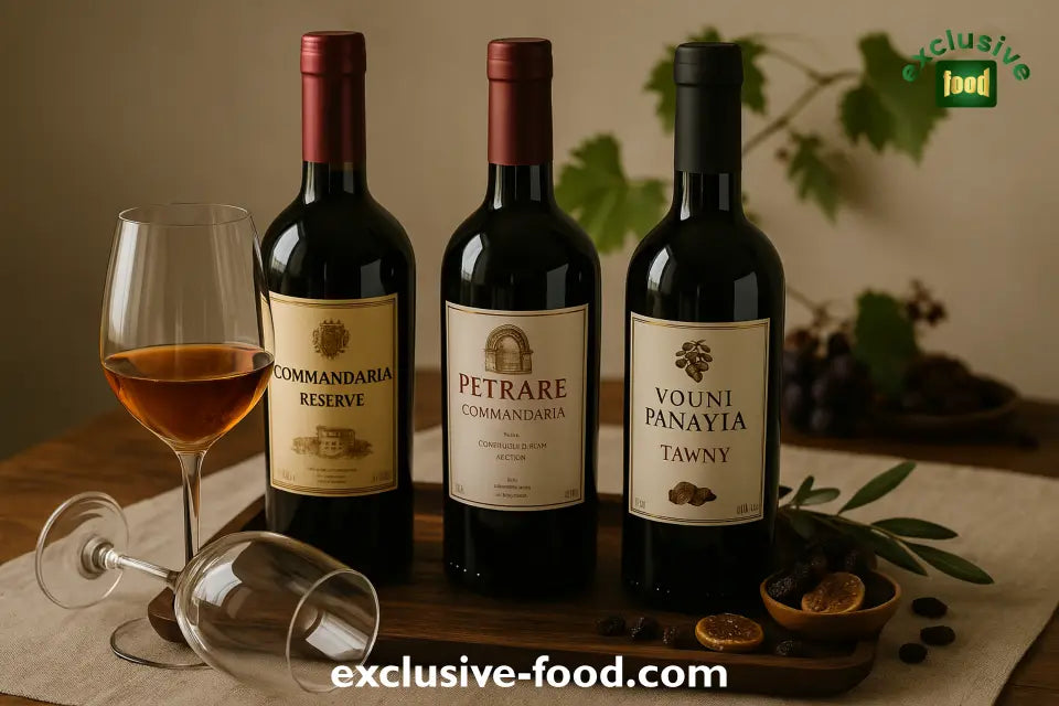 Lieblichen Wein aus Zypern kaufen für besondere Anlässe & süße Momente - Exclusive Food GmbH