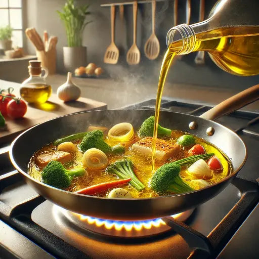 Olivenöl zum Braten, Grillen und Frittieren – So erkennst du ob es geeignet ist? - Exclusive Food GmbH