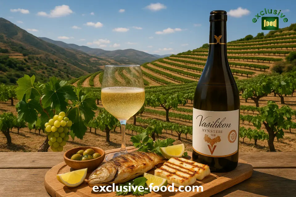 Xynisteri Weißwein kaufen – Frisch, mineralisch & typisch Zypern - Exclusive Food GmbH