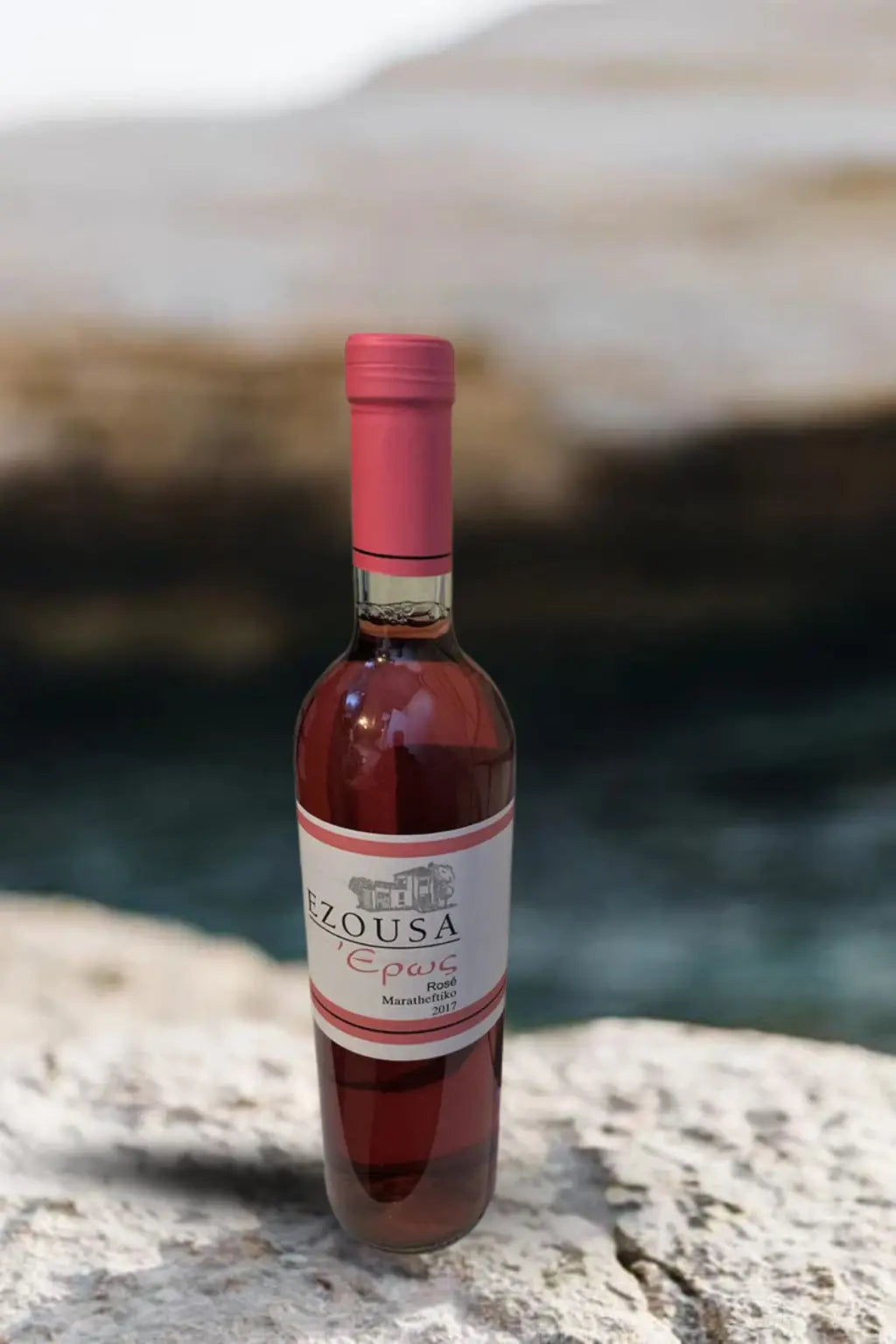 Rosé-Wein "Eros" Maratheftiko (trocken) - Jahrgang 2017 - Ezousa Weingut - Flasche 0,75 Liter