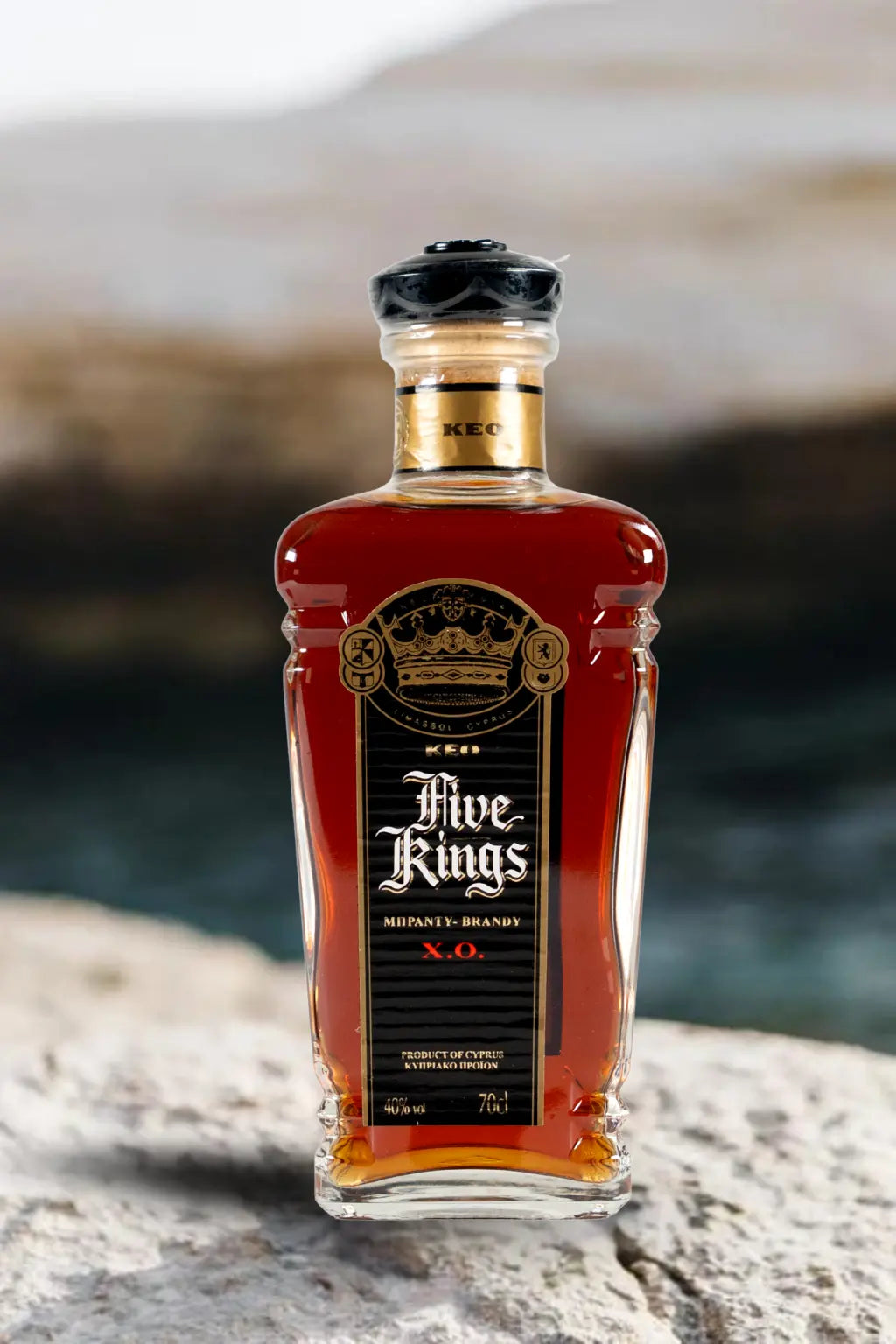 Keo Five Kings Brandy - Flasche 0,70 Liter