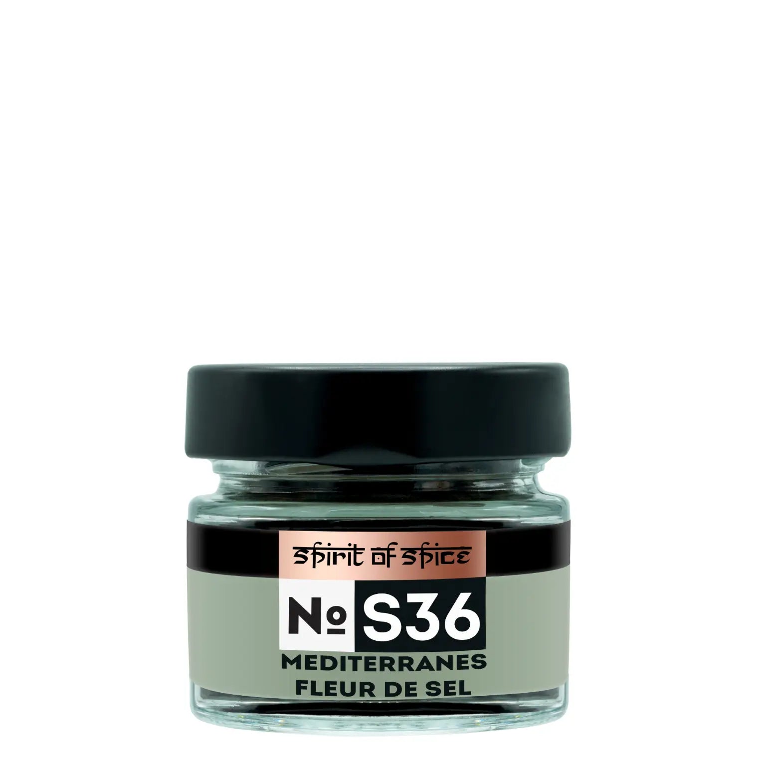 Mediterranes Fleur de sel - Gewürzglas