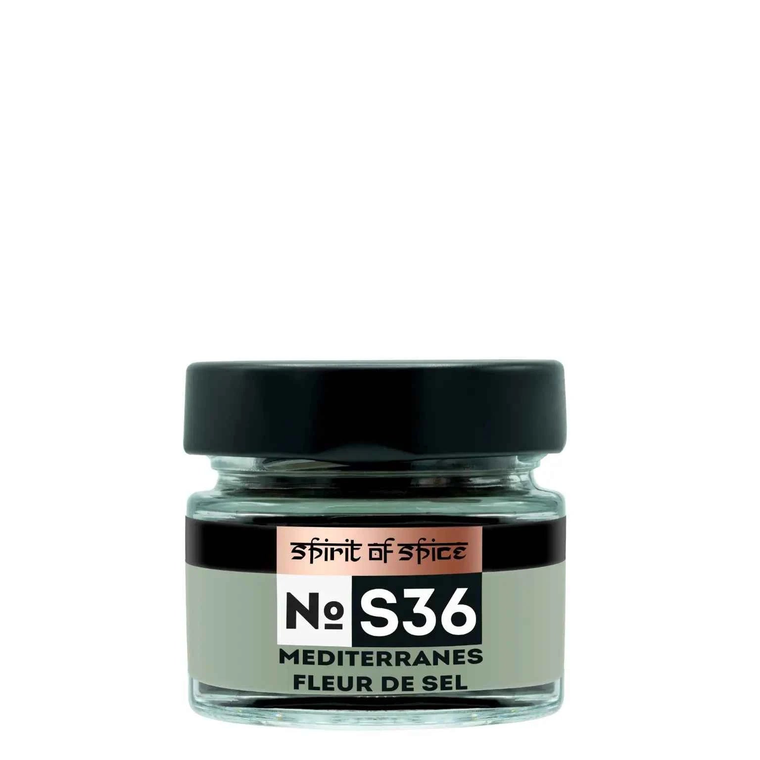 Mediterranes Fleur de sel - Gewürzglas