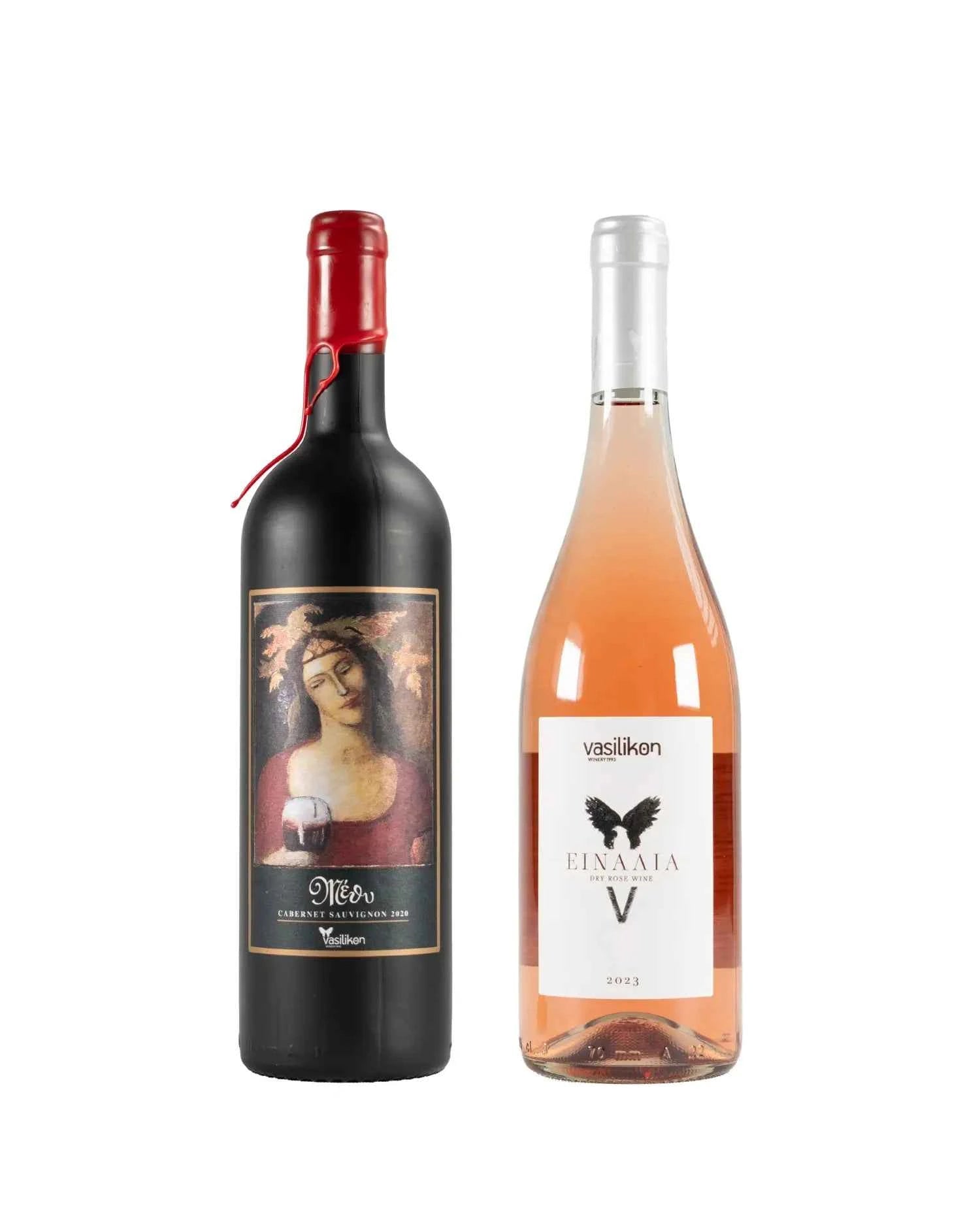 Vasilikon Rotwein, Rose Bundle (Cabernet Sauvignon und Syrah, Maratheftiko)