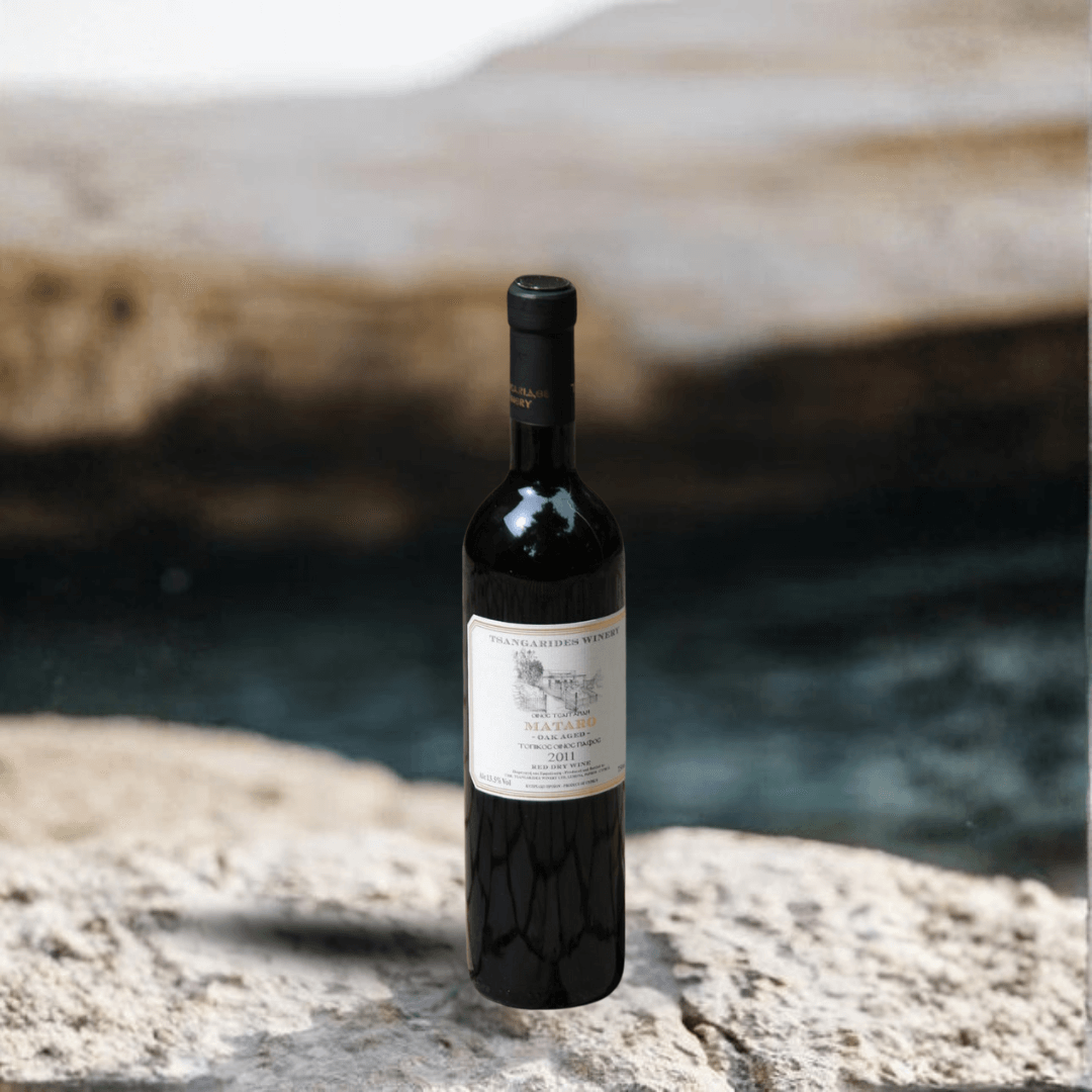 Rotwein Mataro (trocken) - Jahrgang 2011 - Tsangarides Weingut - Flasche 0,75 Liter