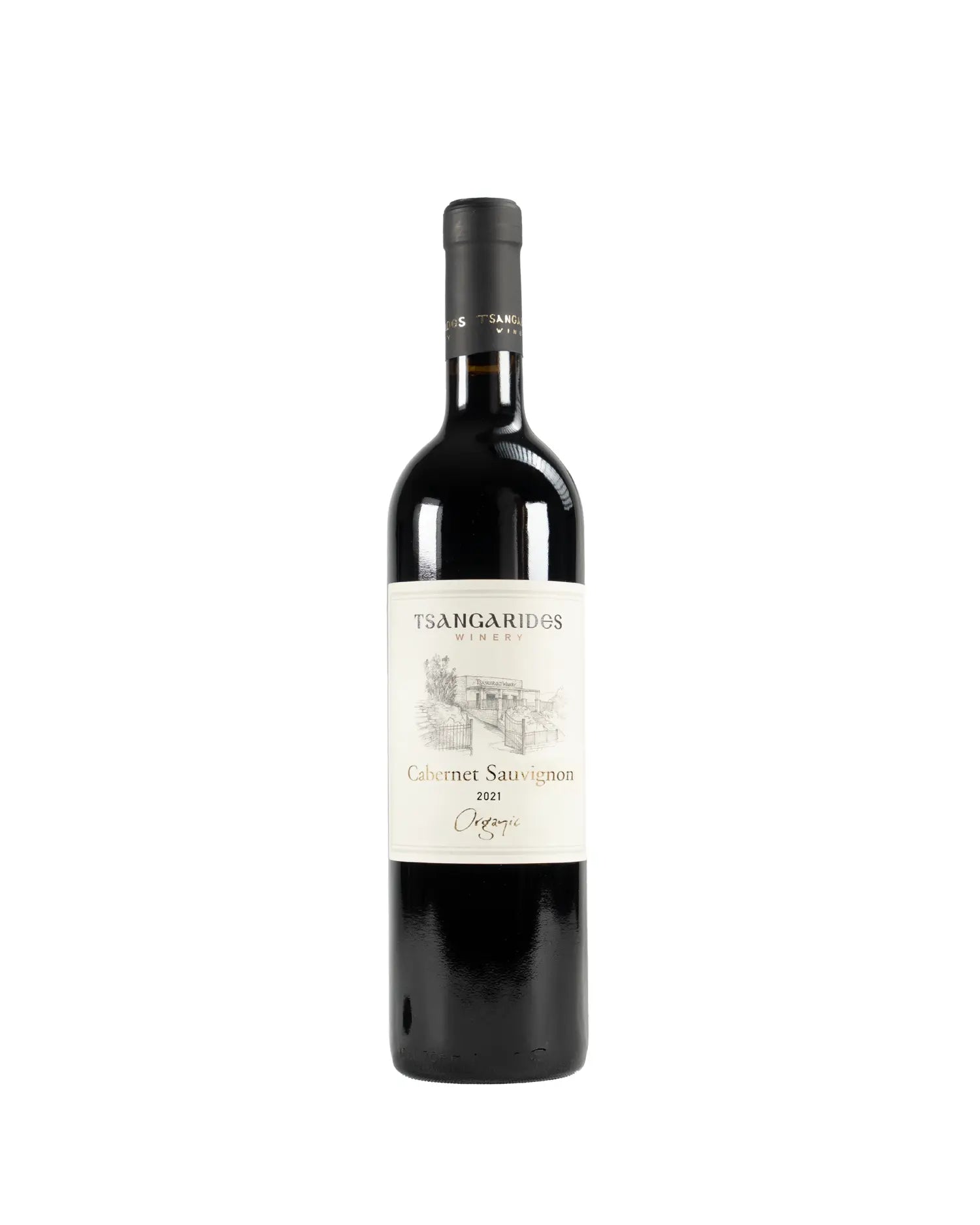 Tsangarides Cabernet Sauvignon 2021 (Bio Rotwein trocken) - Flasche 0,75 Liter - Exclusive Food GmbH