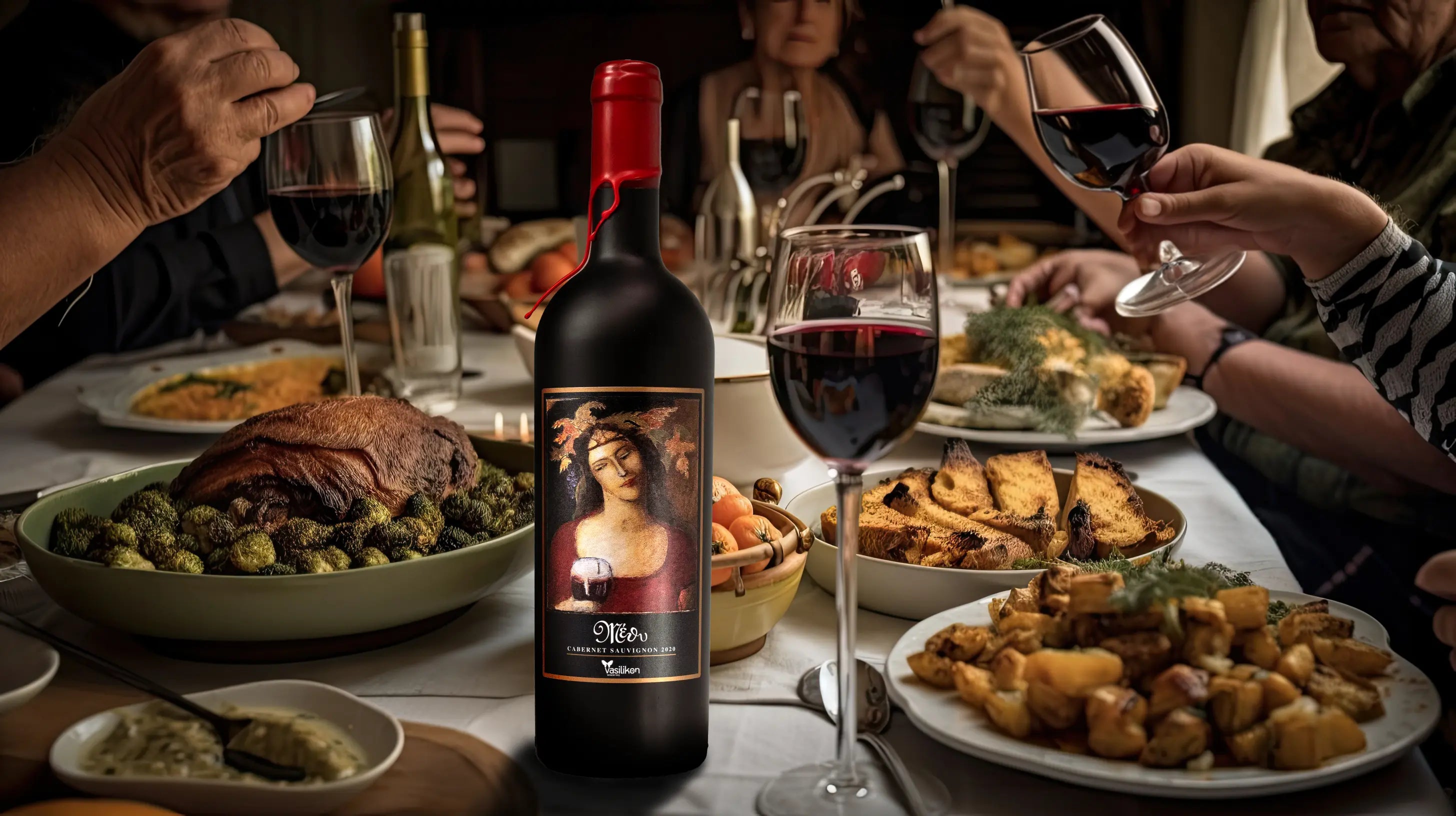 Vasilikon Methy Cabernet Sauvignon 2020 (Rotwein) - Flasche 0,75 Liter - Exclusive Food GmbH