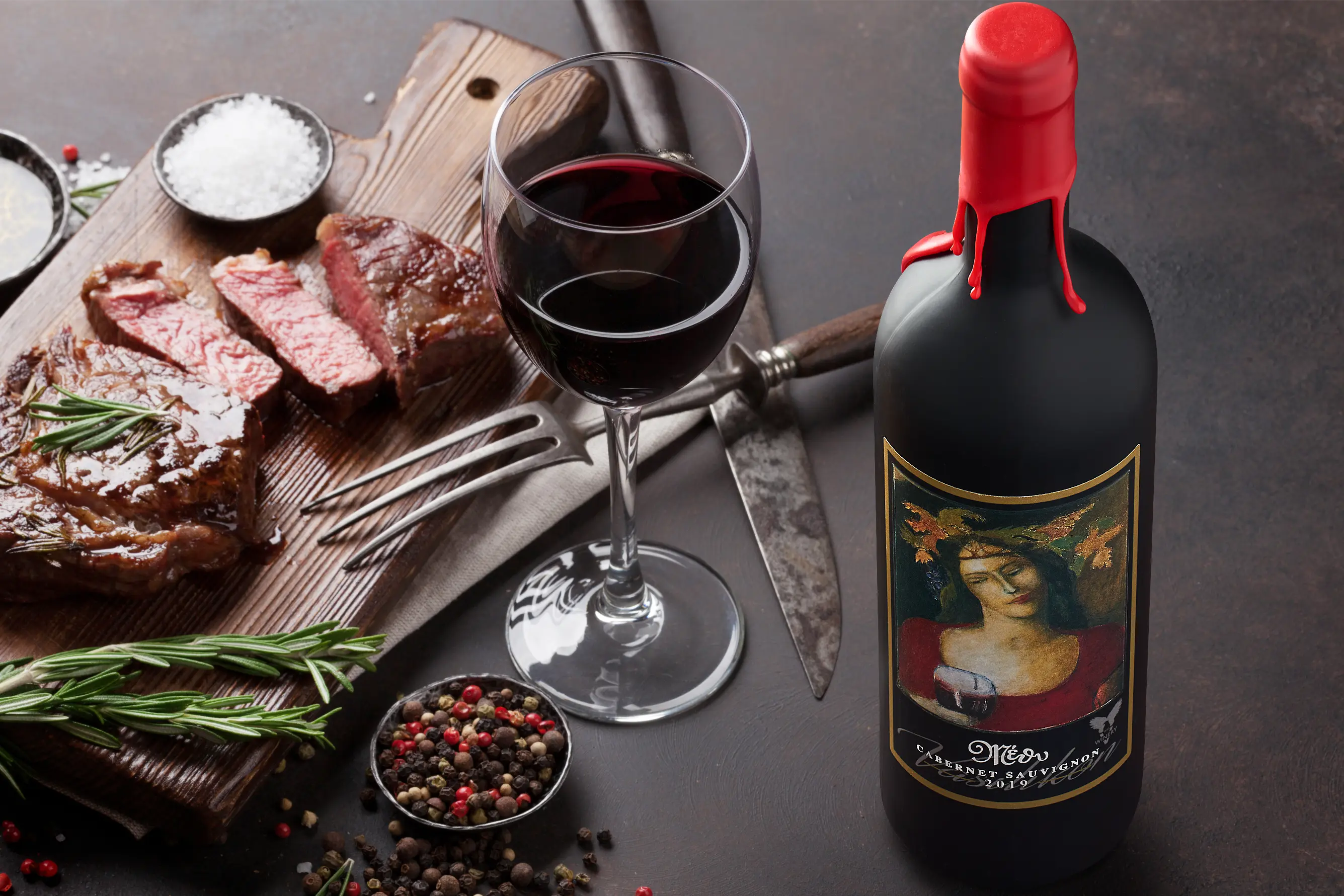 Vasilikon Methy Cabernet Sauvignon 2020 (Rotwein) - Flasche 0,75 Liter - Exclusive Food GmbH