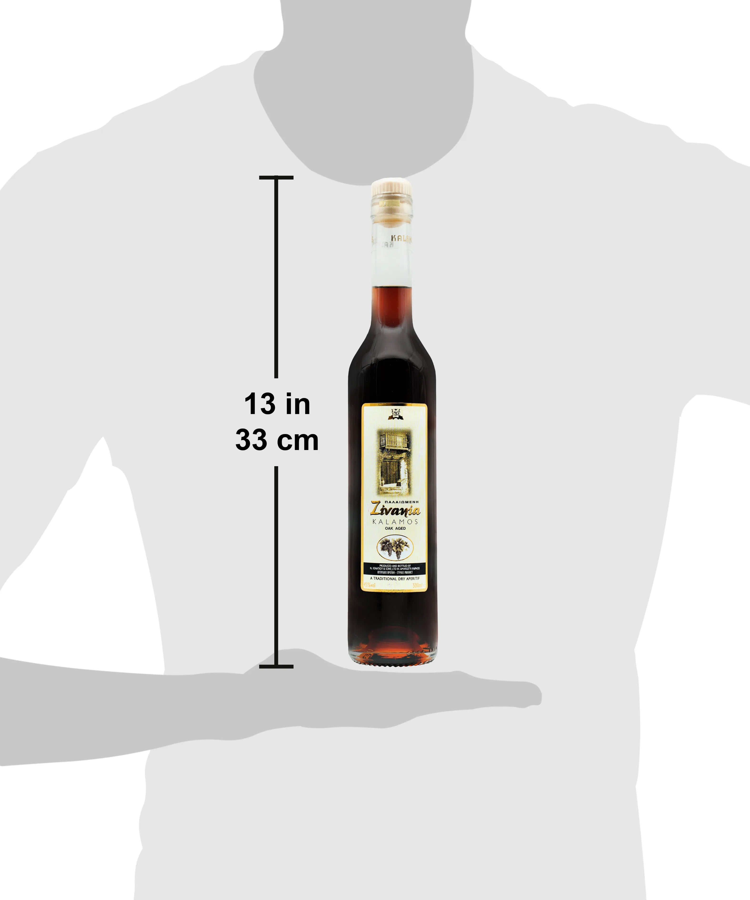 Kalamos Zivania (Braun) - Flasche 0,50 Liter - Exclusive Food GmbH