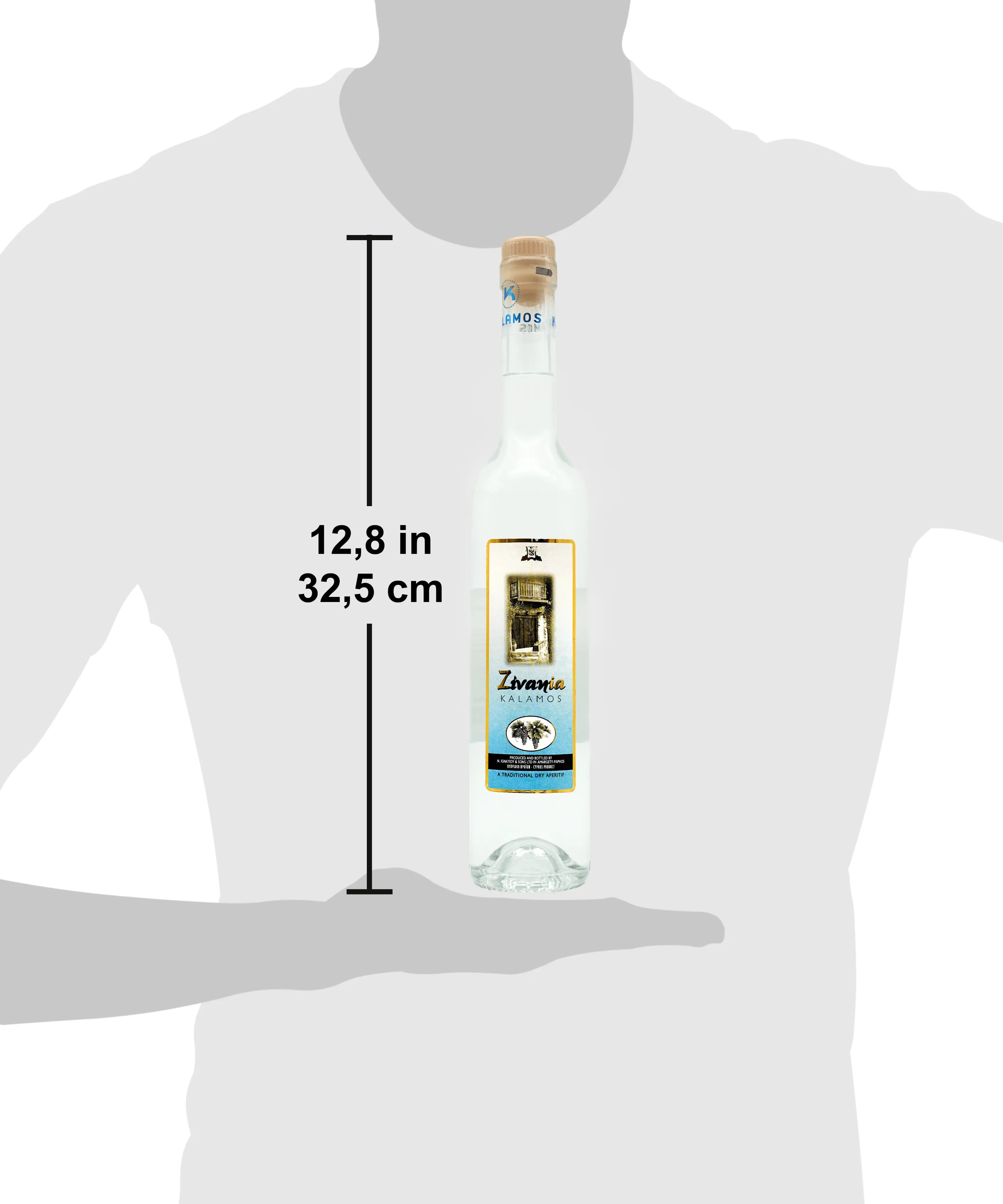 Kalamos Zivania (Weiß) - Flasche 0,50 Liter - Exclusive Food GmbH