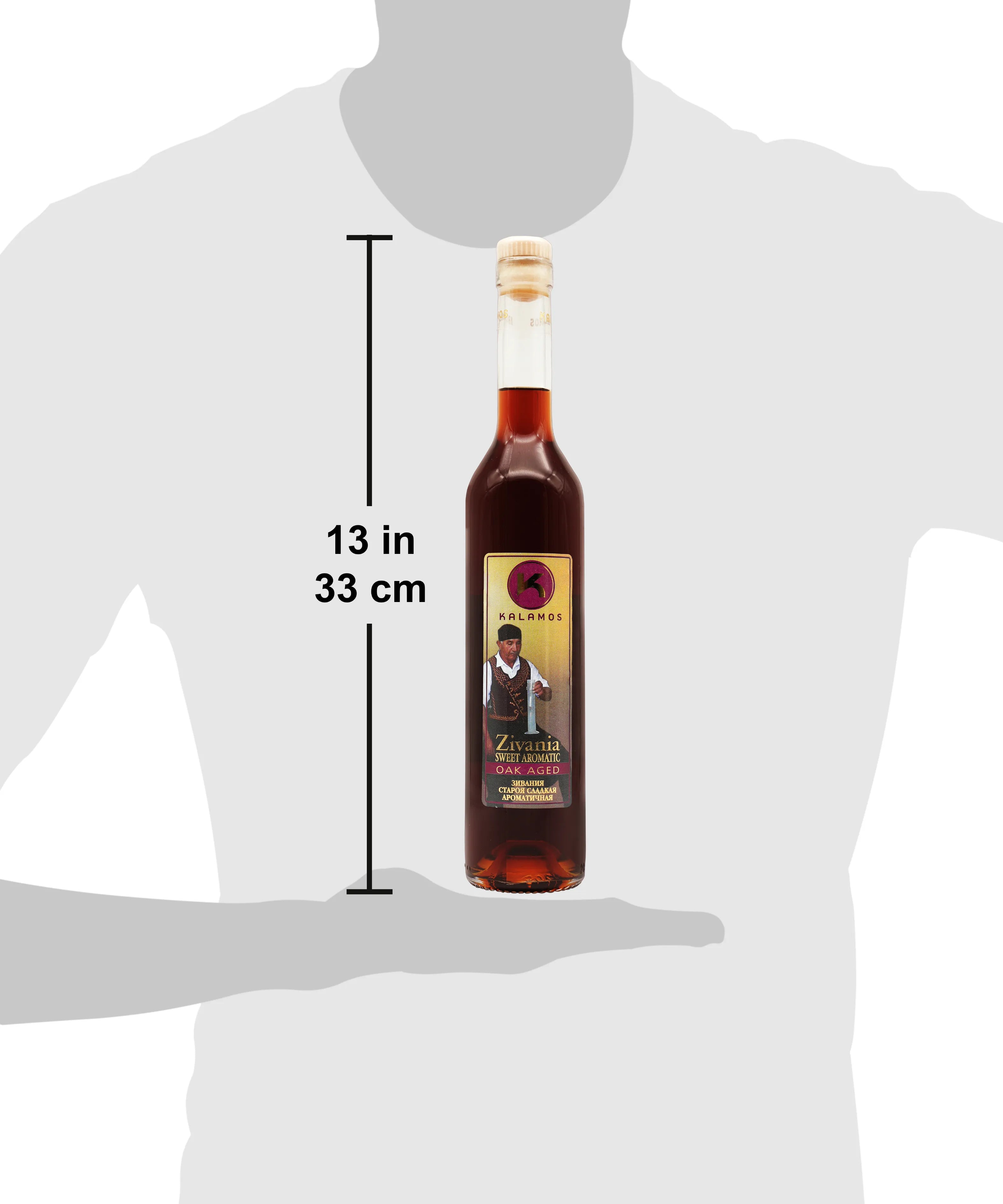 Kalamos Zivania (Braun - Süß) - Flasche 0,50 Liter - Exclusive Food GmbH