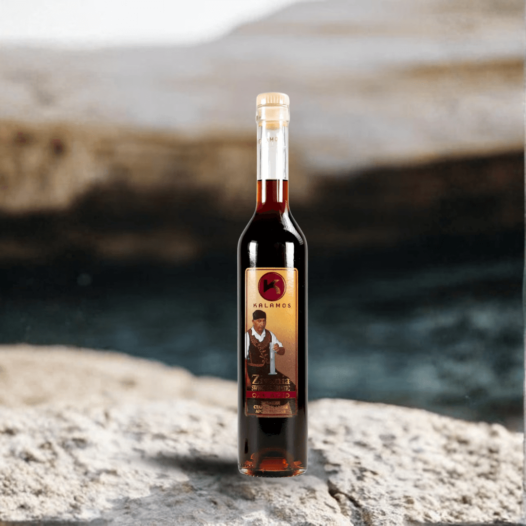 Kalamos Zivania (Braun - Süß) - Flasche 0,50 Liter