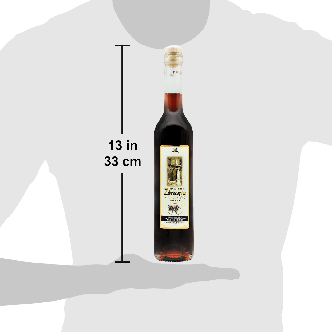 Kalamos Zivania (Braun) - Flasche 0,50 Liter