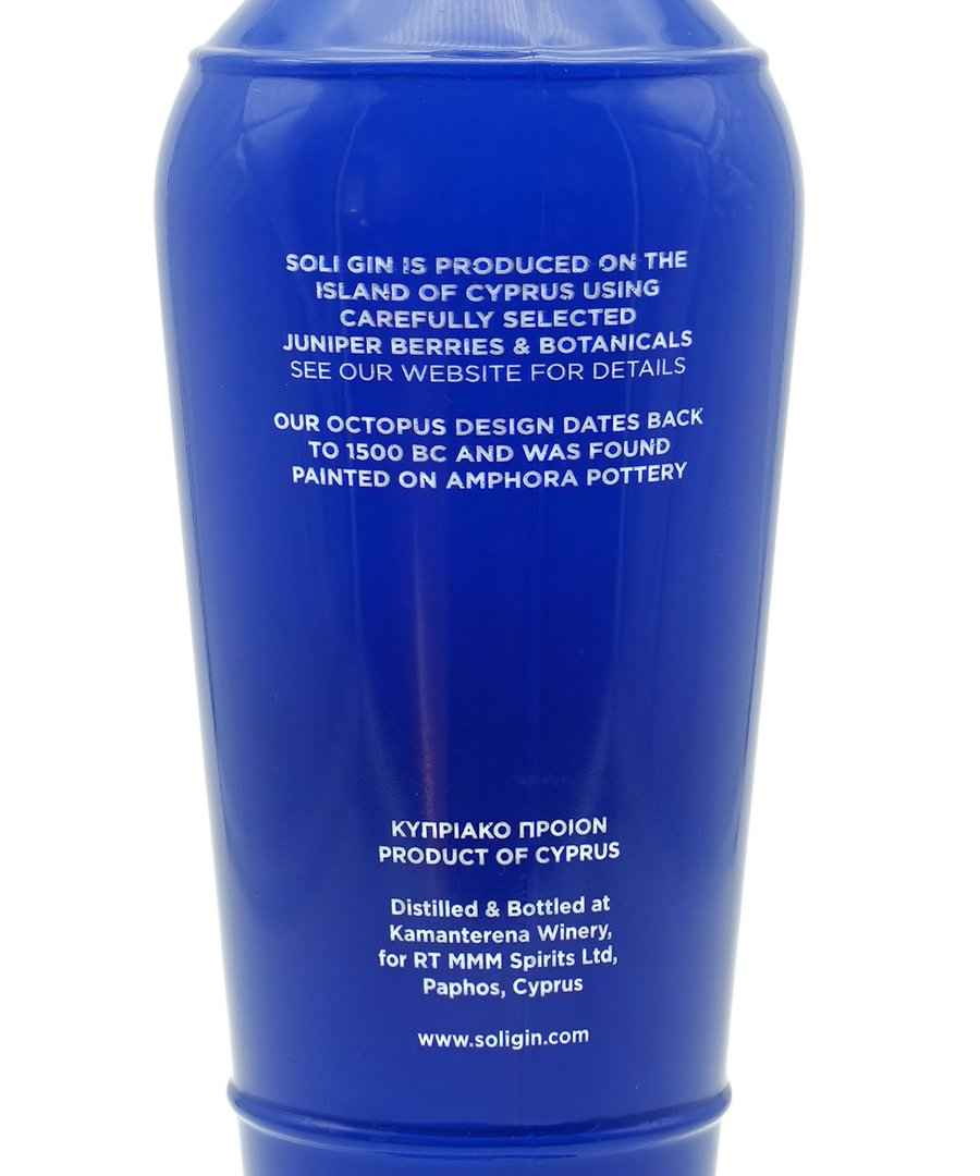 Soli London Dry Gin - Flasche 0,50 Liter