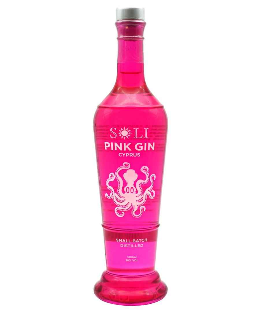 Soli Pink Gin - Flasche 0,50 Liter