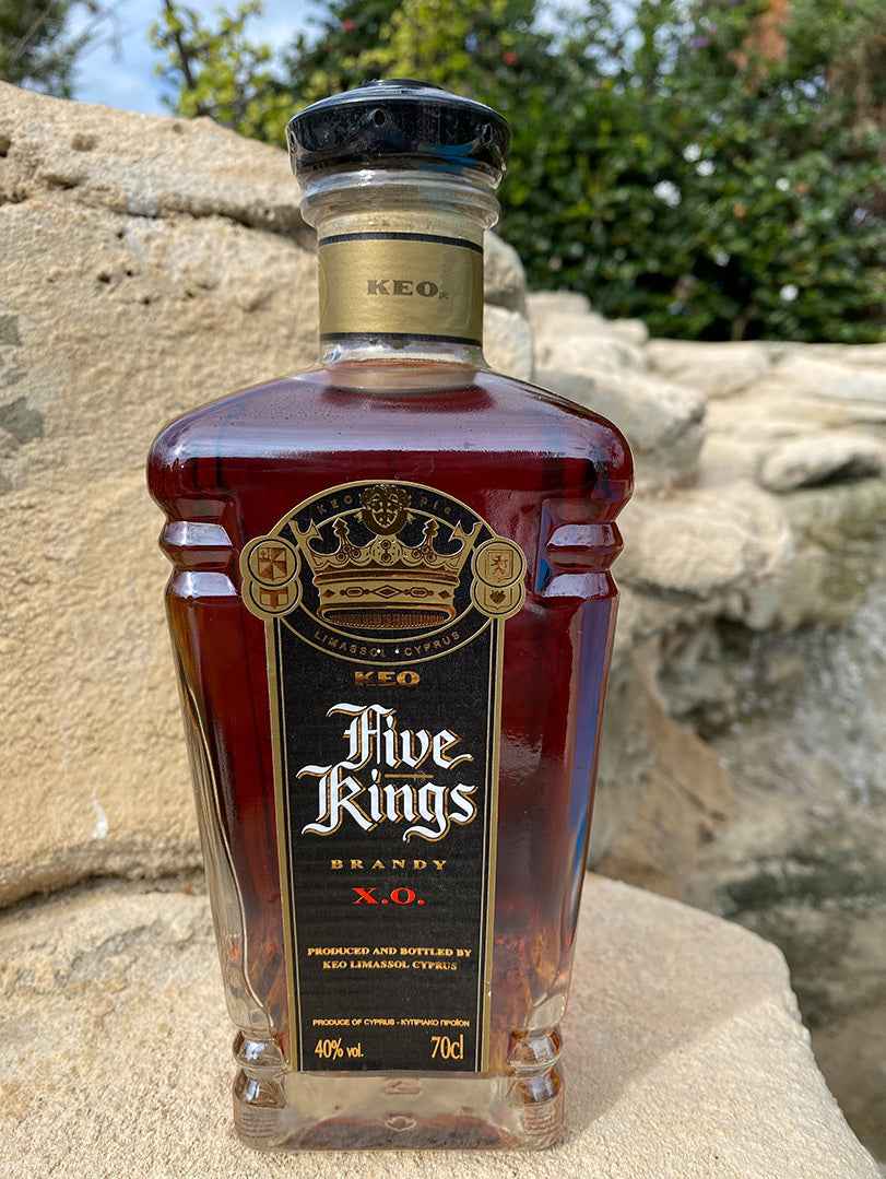 Keo Five Kings Brandy - Flasche 0,70 Liter