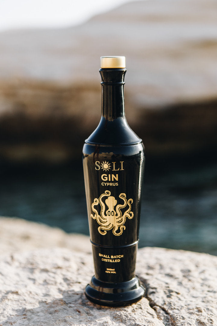 Soli Premium Founders Edition Gin - Limited Edition - Flasche 0,50 Liter - Exclusive Food GmbH