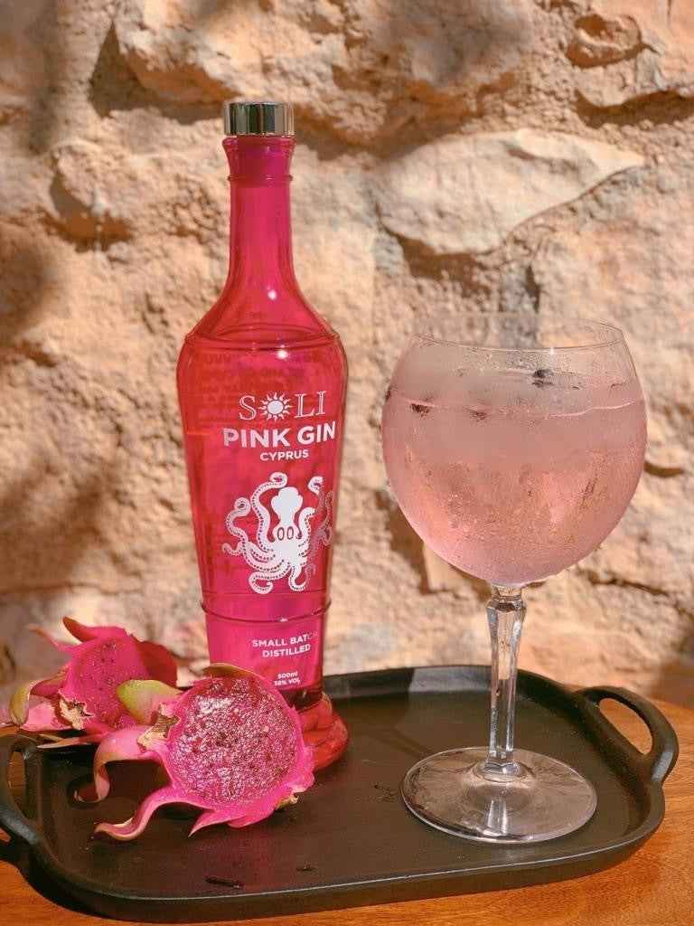 Soli Pink Gin - Flasche 0,50 Liter