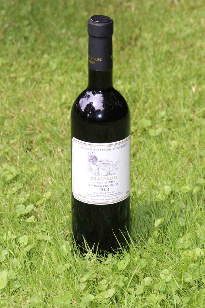 Rotwein Mataro (trocken) - Jahrgang 2011 - Tsangarides Weingut - Flasche 0,75 Liter