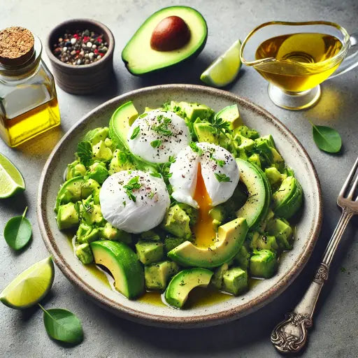 Avocado, Limettenöl und pochiertes Ei - Exclusive Food GmbH