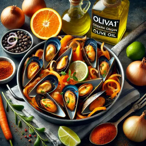 Marinierte Miesmuscheln mit Orange - Exclusive Food GmbH
