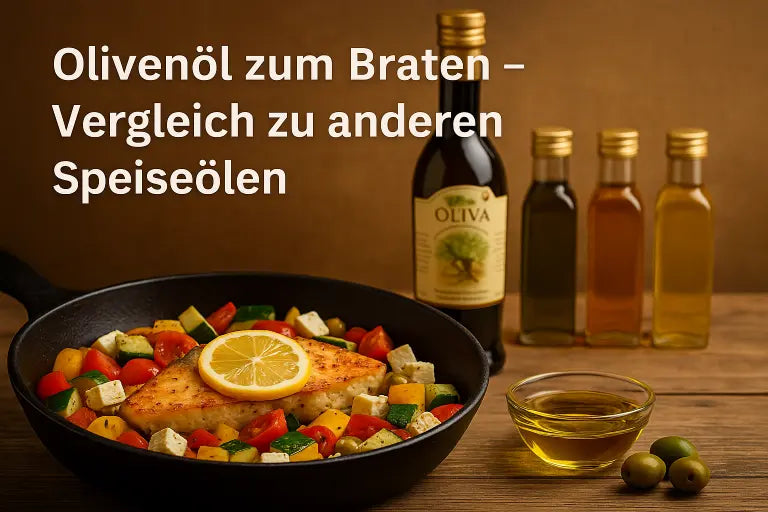 Olivenöl zum Braten – Vergleich zu anderen Speiseölen - Exclusive Food GmbH