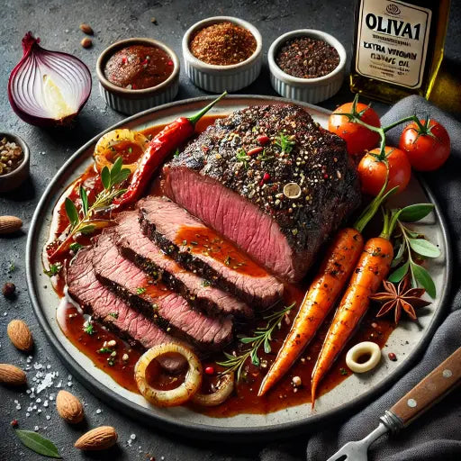 Roastbeef mit Mole-Sauce - Exclusive Food GmbH