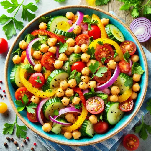 Sommerlicher Kichererbsensalat - Exclusive Food GmbH