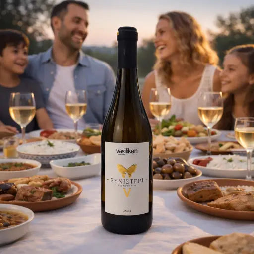 Vasilikon Xynisteri Weißwein 2024 (trocken) - Flasche 0,75 Liter