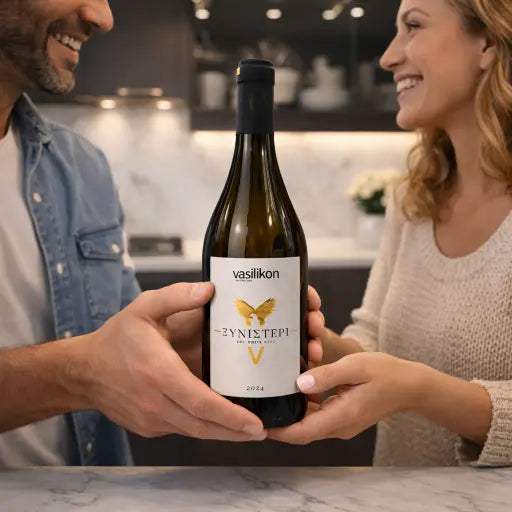 Vasilikon Xynisteri Weißwein 2024 (trocken) - Flasche 0,75 Liter