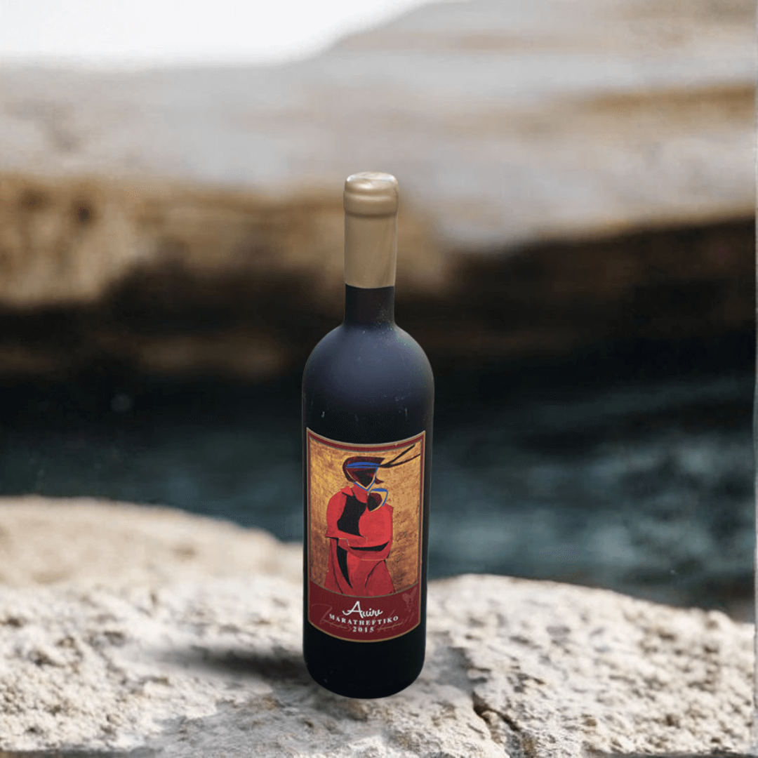 Rotwein "Aeon" Maratheftiko (trocken) - Jahrgang 2017 - Vasilikon Weingut - Flasche 0,75 Liter